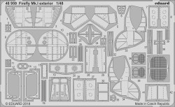 Eduard 48959 Etched Aircraft Detailling Set 1:48 Fairey Firefly Mk.I exterior
