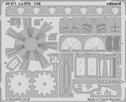 Eduard 49971 Etched Aircraft Detailling Set 1:48 Lavochkin La-5FN