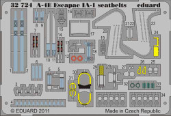 Eduard 32724 Etched Aircraft Detailling Set 1:32 Douglas A-4E Skyhawk Escapac IA