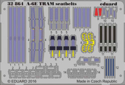Eduard 32864 Etched Aircraft Detailling Set 1:32 Grumman A-6E Intruder TRAM seat