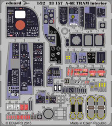 Eduard 33157 Etched Aircraft Detailling Set 1:32 Grumman A-6E Intruder TRAM inte