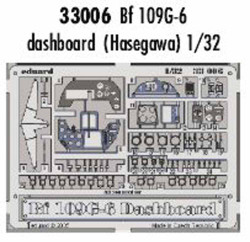 Eduard 33006 Etched Aircraft Detailling Set 1:32 Messerschmitt Bf-109G-6 instrum