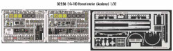 Eduard 32556 Etched Aircraft Detailling Set 1:32 McDonnell-Douglas F/A-18D Horne