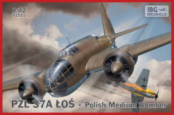 IBG Models 72511 PZL PZL.37A Los - Polish Medium Bomber 1:72 Model Plane Kit