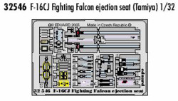 Eduard 32546 Etched Aircraft Detailling Set 1:32 Lockheed-Martin F-16CJ Fighting