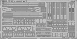 Eduard 32300 Etched Aircraft Detailling Set 1:32 Boeing EA-18G Growler armament