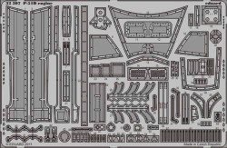 Eduard 32307 Etched Aircraft Detailling Set 1:32 North-American P-51D Mustang en