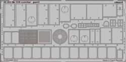 Eduard 32324 Etched Aircraft Detailling Set 1:32 Heinkel He-219A-7 'Uhu' exterio