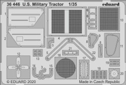 Eduard 36446 1:35 Etched Detailing Set for Airfix Kits U.S. Tractor military ver