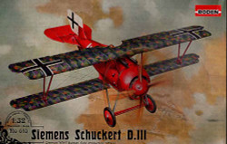 Roden 610 Siemens-Schuckert D.III 1:32 Aircraft Model Kit