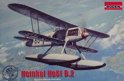 Roden 453 Heinkel He-51B-2 floatplane 1:48 Aircraft Model Kit