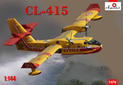 A-Model 14476 Canadair CL-415 amphibious flying boat 1:144 Aircraft Model Kit