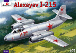 A-Model 72261 Alexejev I-215 1:72 Aircraft Model Kit