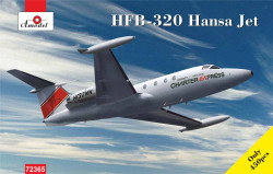 A-Model 72365 HFB-320 Hansa Jet 'Charter Express' 1:72 Aircraft Model Kit
