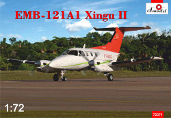 A-Model 72371 Embraer EMB-121A1 Xingu II 1:72 Aircraft Model Kit