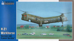Special Hobby 48088 H-21 Workhorse German & French Marking 1:48 Model Kit