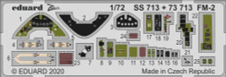 Eduard SS713 Etched Aircraft Detailling Set 1:72 General-Motors FM-2 Wildcat ins