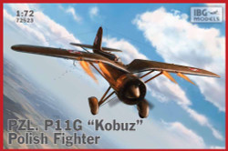 IBG Models 72523 PZL P.11g "Kobuz" 1:72 Aircraft Model Kit