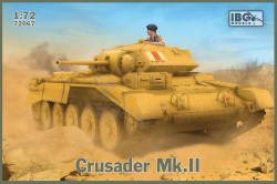 IBG Models 72067 Crusader Mk.II 1:72 Military Vehicle Model Kit