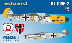 Eduard 84147 Messerschmitt Bf-109F-2 Weekend edition 1:48 Aircraft Model Kit