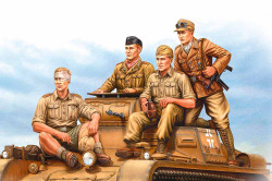 Hobby Boss 84409 German Tropical Panzer Crew (WWII) 1:35 Model Figure Kit