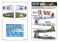 Kits World 172223 Aircraft Decals 1:72 Boeing B-17 Flying Fortress 42-32095