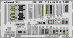 Eduard FE1016 Etched Aircraft Detailling Set 1:48 Mitsubishi A6M5 'Zero'