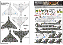 Kits World 172214 Aircraft Decals 1:72 Avro Vulcan B.2 This sheet includes marki