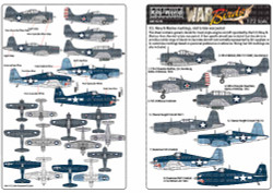 Kits World 172218 Aircraft Decals 1:72 U.S. Navy & Marine markings, mid to late