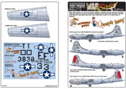 Kits World 172221 Aircraft Decals 1:72 Boeing B-29 Superfortress 42-63510 ‚ÄòHea