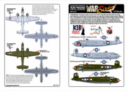 Kits World 172197 Aircraft Decals 1:72 North-American B-25H Mitchell ‚ÄòKid Sist