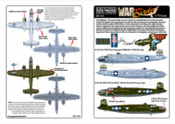 Kits World 172199 Aircraft Decals 1:72 North-American B-25J Mitchell 43-27642 'S