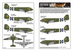 Kits World 172206 Aircraft Decals 1:72 Douglas C-47A Dakota 'Southern Cross' T9,