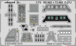 Eduard SS682 Etched Aircraft Detailling Set 1:72 Alenia C-27J Spartan