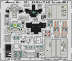 Eduard SS685 Etched Aircraft Detailling Set 1:72 Panavia Tornado GR.1