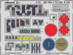 Eduard SS705 Etched Aircraft Detailling Set 1:72 McDonnell F-15I Eagle