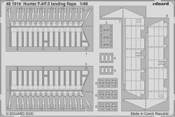Eduard 481014 Etched Aircraft Detailling Set 1:48 Hawker Hunter F.4/F.5 landing