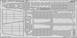 Eduard 481027 Etched Aircraft Detailling Set 1:48 Dornier Do-217J-1/2 undercarri