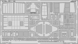 Eduard 491063 Etched Aircraft Detailling Set 1:48 Grumman F4F-3 Hellcat