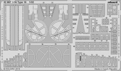 Eduard 32957 Etched Aircraft Detailling Set 1:32 Polikarpov I-16 Type 10