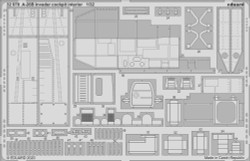 Eduard 32970 Etched Aircraft Detailling Set 1:32 Douglas A-26B Invader cockpit i