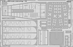 Eduard 32453 Etched Aircraft Detailling Set 1:32 Douglas A-26B Invader undercarr
