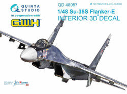 Quinta Studio 48057 Sukhoi Su-35S  1:48 3D Printed Decal
