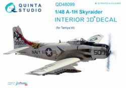 Quinta Studio 48099 Douglas A-1H Skyraider  1:48 3D Printed Decal