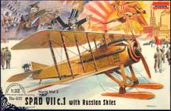 Roden 617 Spad VIIC.I Imperial Soviet Air Service 1:32 Aircraft Model Kit