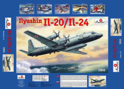 A-Model 01372 Ilyushin Il-20 1:72 Aircraft Model Kit