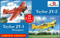 A-Model 72358 2 in 1 Taylor JT-1(G-AXYK) & JT-2 (G-AYZH) 1:72 Aircraft Model Kit