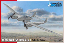 Special Hobby 72430 Focke Wulf Fw 189B-0/B-1 Luftwaffe Trainer’ 1:72 Model Kit