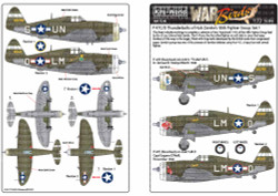 Kits World 172245 Aircraft Decals 1:72 Republic P-47C/Ds Thunderbolts of the 56t