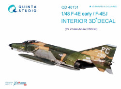 Quinta Studio 48131 McDonnell F-4E Phantom early/F-4EJ  1:48 3D Printed Decal
